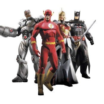 Flashpoint Series 1 Action Figure Set 17 cm